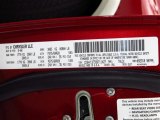 2009 Ram 1500 Color Code for Inferno Red Crystal Pearl - Color Code: PRJ