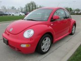 2000 Volkswagen New Beetle Red Uni