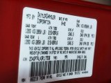 2003 Grand Caravan Color Code for Inferno Red Tinted Pearl - Color Code: PEL