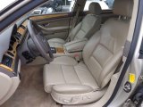 2006 Audi A8 L 4.2 quattro Sand Beige/Cream Beige Interior