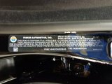 2012 Fisker Karma EcoSport Info Tag