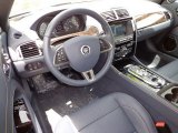 2013 Jaguar XK XK Convertible Portfolio Navy/Poltrona Frau Leather Headlining Interior