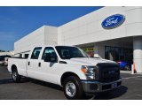 2013 Ford F250 Super Duty XL Crew Cab Front 3/4 View