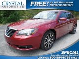 2012 Deep Cherry Red Crystal Pearl Coat Chrysler 200 S Sedan #80970771