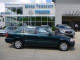 1997 Cypress Green Metallic Honda Civic EX Sedan #80970531