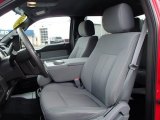 2012 Ford F150 XL SuperCrew 4x4 Steel Gray Interior