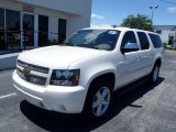 2013 White Diamond Tricoat Chevrolet Suburban LTZ #80970915