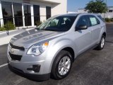 2013 Silver Ice Metallic Chevrolet Equinox LS #80970914