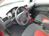 2008 Dodge Caliber R/T AWD Dark Slate Gray/Red Interior