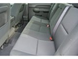 2011 GMC Sierra 1500 SLE Crew Cab Rear Seat