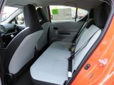 2013 Toyota Prius c Hybrid One Rear Seat