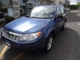 2013 Marine Blue Pearl Subaru Forester 2.5 X #80970751