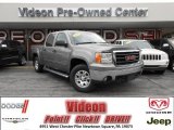 2008 Steel Gray Metallic GMC Sierra 1500 SLE Crew Cab 4x4 #80970887