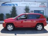 2008 Inferno Red Crystal Pearl Jeep Compass Sport #8083041