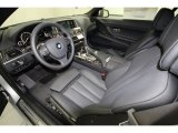 2014 BMW 6 Series 640i Convertible Black Interior
