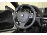 2014 BMW 6 Series 640i Convertible Steering Wheel