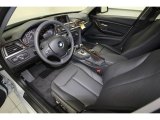 2013 BMW 3 Series 320i Sedan Black Interior