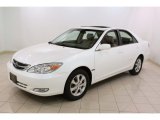 Crystal White Toyota Camry in 2004