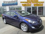 2013 Indigo Night Hyundai Elantra GLS #80970336