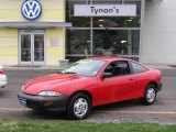 1996 Bright Red Chevrolet Cavalier Coupe #8087048