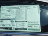 2013 Hyundai Sonata Hybrid Limited Window Sticker