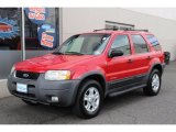 2002 Bright Red Ford Escape XLT V6 4WD #81011843