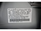 2010 MDX Color Code for Palladium Metallic - Color Code: NH743M