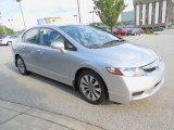 Alabaster Silver Metallic Honda Civic in 2010