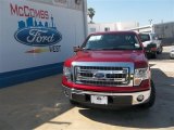 2013 Ruby Red Metallic Ford F150 XLT SuperCrew #81011176