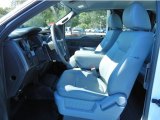 2011 Ford F150 XL SuperCab Steel Gray Interior