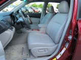 2010 Toyota Highlander Limited Ash Interior