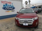 2013 Ruby Red Ford Edge SEL #81011156