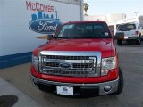 2013 Race Red Ford F150 XLT SuperCrew #81011150