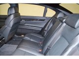 2012 BMW 7 Series 750Li Sedan Rear Seat