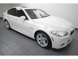 2012 BMW 5 Series 535i Sedan Front 3/4 View
