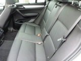 2012 BMW X3 xDrive 28i Rear Seat