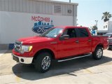 2013 Race Red Ford F150 XLT SuperCrew 4x4 #81075737