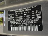 2012 Santa Fe Color Code for Mineral Gray - Color Code: IM