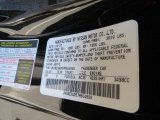 2007 350Z Color Code for Magnetic Black Pearl - Color Code: G41