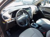 2013 Hyundai Santa Fe GLS Beige Interior