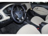 2012 Kia Rio Rio5 EX Hatchback Beige Interior