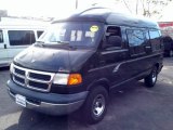 Black Dodge Ram Van in 2001