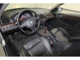 2001 BMW 3 Series 330i Sedan Black Interior