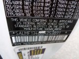 2007 Land Rover Range Rover Supercharged Info Tag