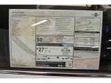 2013 Mini Cooper Paceman Window Sticker