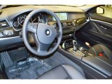 2013 BMW 5 Series 528i Sedan Black Interior