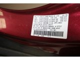 2006 CR-V Color Code for Redondo Red Pearl - Color Code: R522P