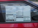 2013 Hyundai Veloster  Window Sticker