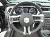 2013 Ford Mustang V6 Premium Convertible Steering Wheel