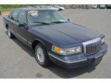 1997 Lincoln Town Car Deep Navy Blue Pearl Metallic